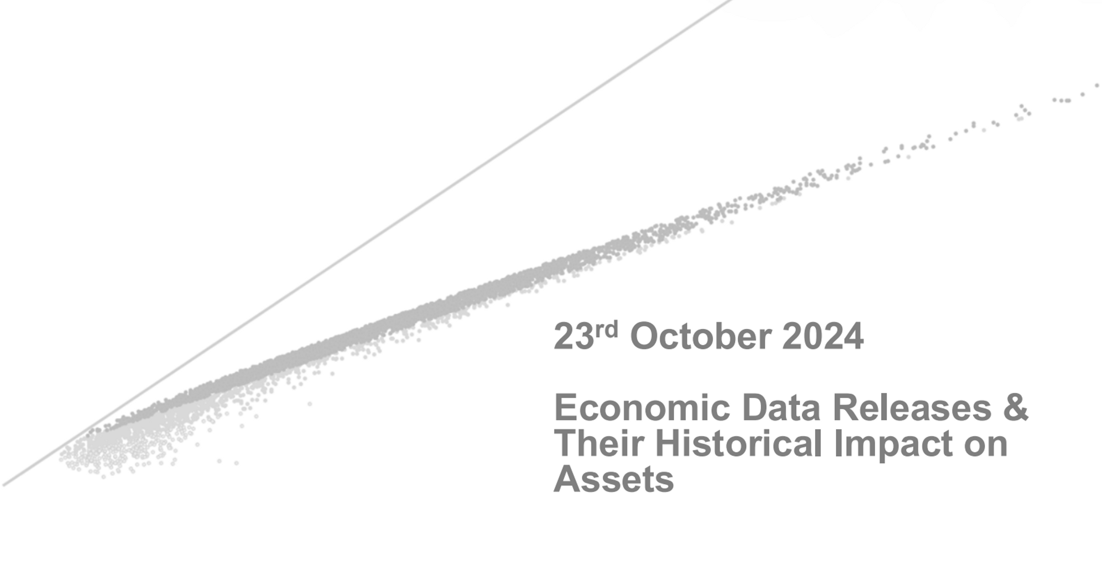 Key Economic Events: Week Of 23rd October 2024